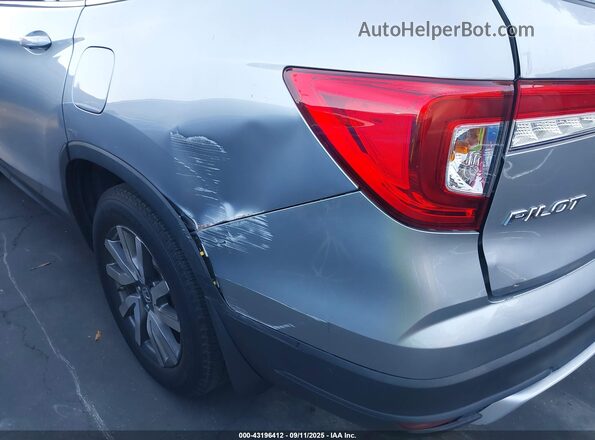 5FNYF5H38LB010438 2020 HONDA PILOT Silver ხელსაწყოთა პანელის ხედი