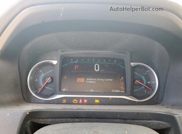 5FNYF5H51LB023095 2020 HONDA PILOT White ხელსაწყოთა პანელის ხედი