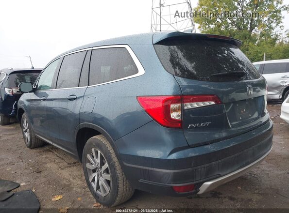 5FNYF5H53MB027408 2021 HONDA PILOT Blue უკანა მარცხენა