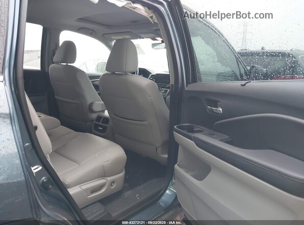 5FNYF5H53MB027408 2021 HONDA PILOT Blue VIN კოდის სტიკერის ხედი