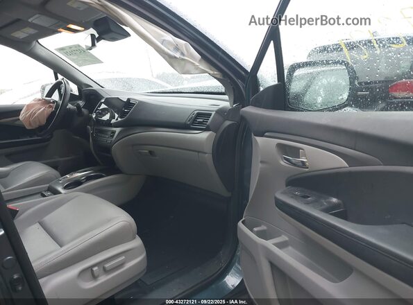 5FNYF5H53MB027408 2021 HONDA PILOT Blue წინა სალონის ხედი