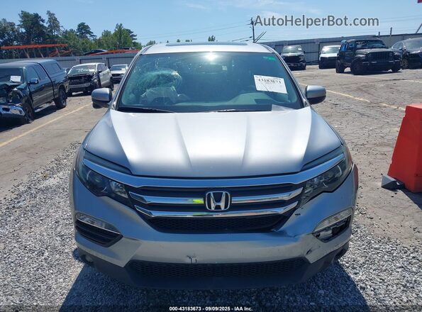 5FNYF5H59JB028154 2018 HONDA PILOT Silver 
