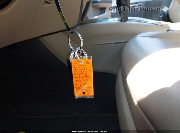 5FNYF5H59LB016556 2020 HONDA PILOT Burgundy Vista del salpicadero