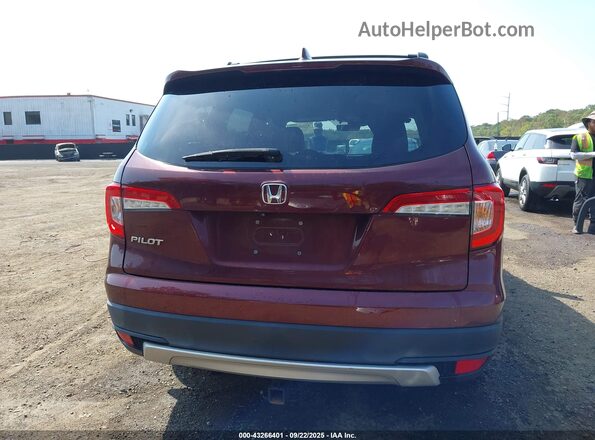 5FNYF5H59LB016556 2020 HONDA PILOT Burgundy 