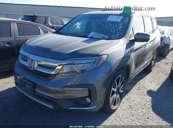 5FNYF5H63LB018828 2020 HONDA PILOT Gray წინა მარცხენა ხედი სამი მეოთხედიდან