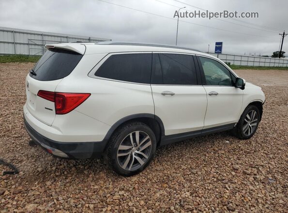 5FNYF5H92JB009576 2018 HONDA PILOT White 