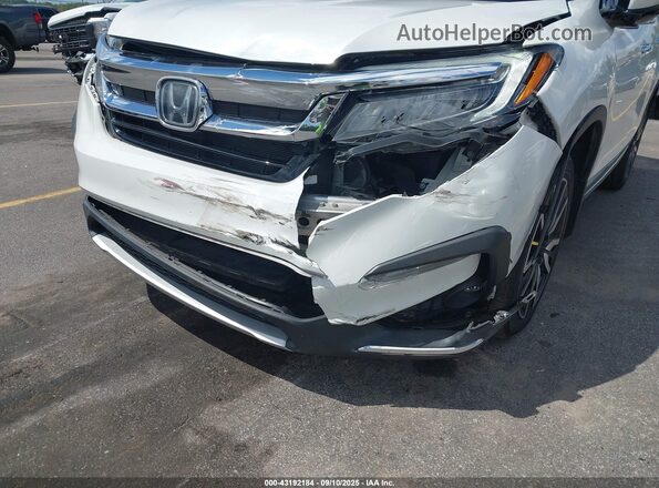 5FNYF5H92MB001689 2021 HONDA PILOT White Դիմացի տեսք