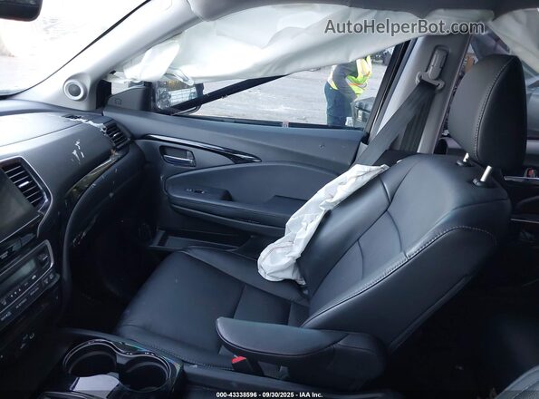 5FNYF5H94LB009548 2020 HONDA PILOT Black Front interior view