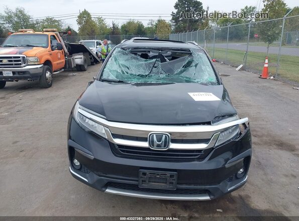 5FNYF6H05LB061696 2020 HONDA PILOT Black Widok zestawu wskaźników