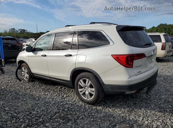 5FNYF6H15JB049893 2018 HONDA PILOT White 
