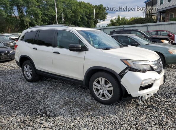 5FNYF6H15JB049893 2018 HONDA PILOT White 