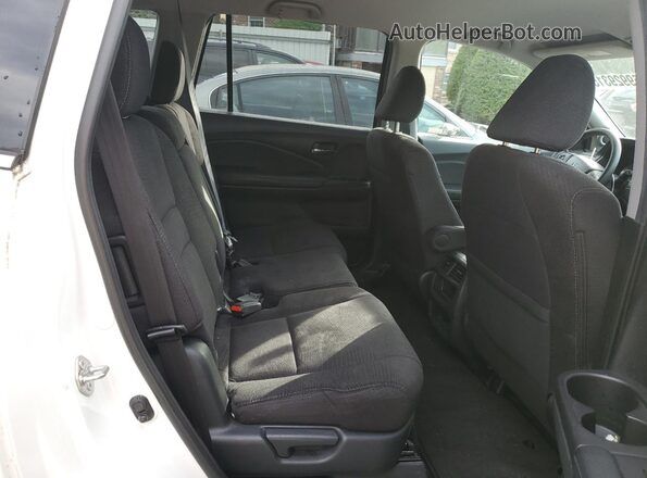 5FNYF6H15JB049893 2018 HONDA PILOT White 