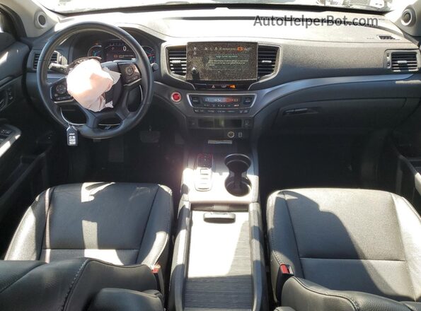 5FNYF6H20MB091935 2021 HONDA PILOT Black Dashboard view