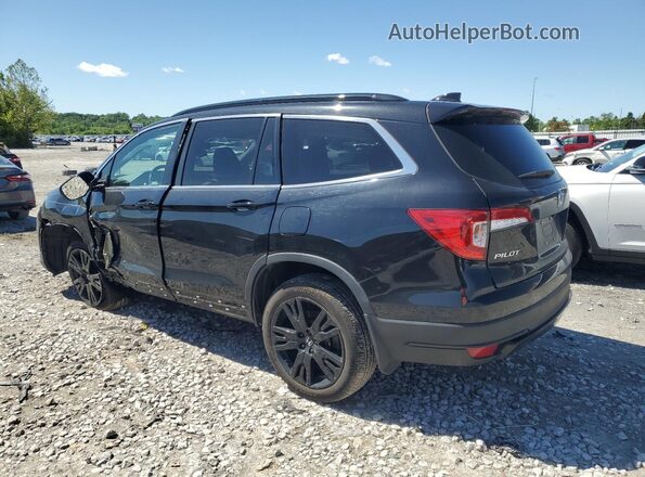 5FNYF6H20MB091935 2021 HONDA PILOT Black Rear left