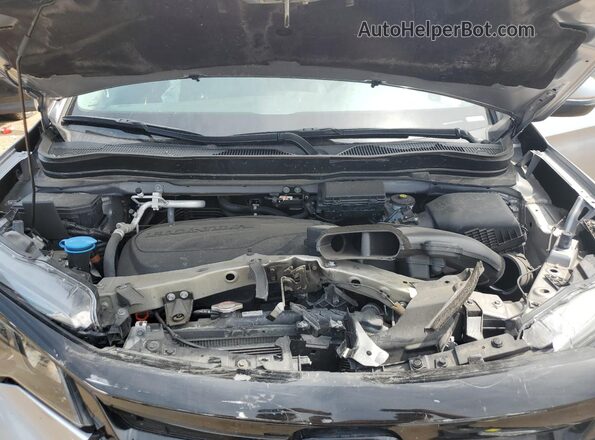 5FNYF6H25MB047753 2021 HONDA PILOT Silver Vista del compartimento del motor