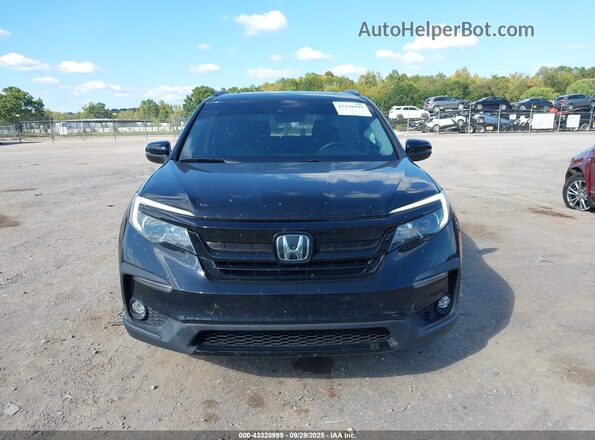 5FNYF6H25MB086018 2021 HONDA PILOT Черный Вид щитка приборов