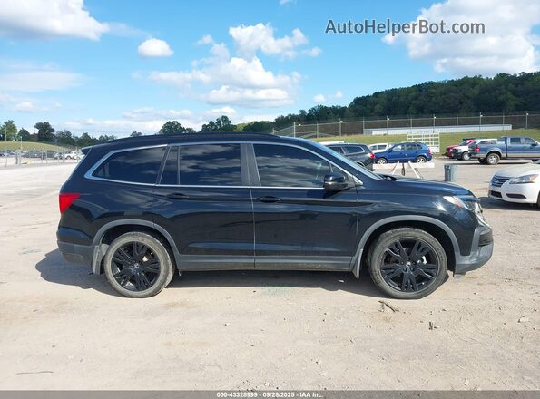 5FNYF6H25MB086018 2021 HONDA PILOT Черный Вид задней части салона