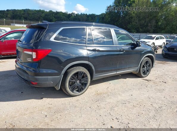 5FNYF6H25MB086018 2021 HONDA PILOT Черный Задняя правая четверть
