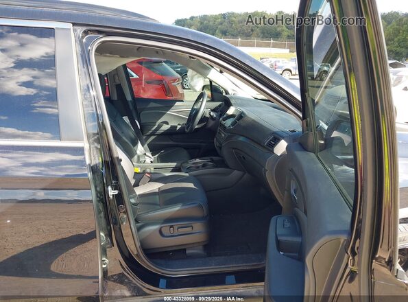 5FNYF6H25MB086018 2021 HONDA PILOT Черный Вид салона спереди