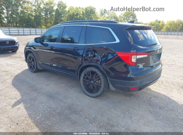 5FNYF6H25MB086018 2021 HONDA PILOT Черный Задняя левая четверть