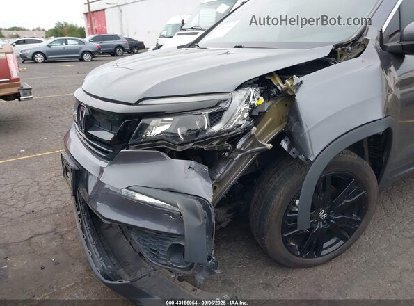 5FNYF6H25NB080706 2022 HONDA PILOT Серый Вид спереди