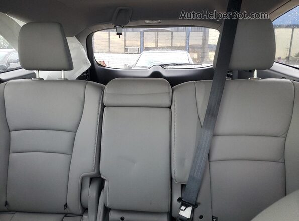 5FNYF6H26MB057448 2021 HONDA PILOT Silver Vista de los asientos traseros