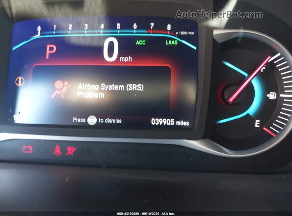5FNYF6H27MB030212 2021 HONDA PILOT Gray 