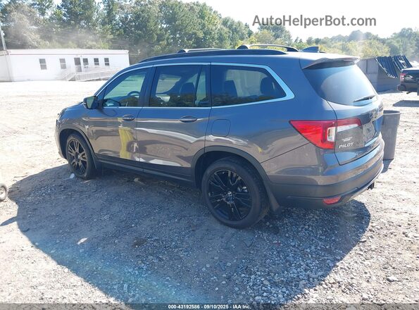5FNYF6H27MB030212 2021 HONDA PILOT Gray Հետևի ձախ
