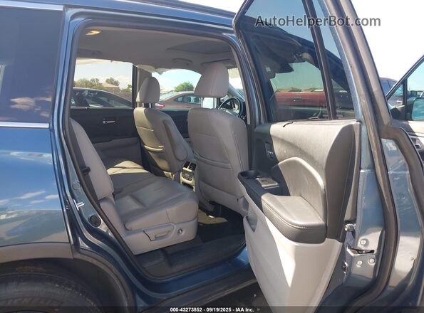 5FNYF6H27NB028574 2022 HONDA PILOT Navy Vista de la etiqueta del VIN