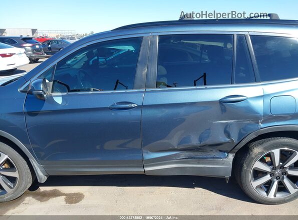 5FNYF6H27NB028574 2022 HONDA PILOT Navy Vista interior de 360 grados