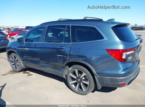 5FNYF6H27NB028574 2022 HONDA PILOT Navy Vista frontal