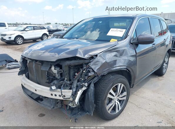 5FNYF6H33JB055001 2018 HONDA PILOT Gray 