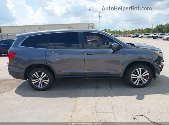5FNYF6H33JB055001 2018 HONDA PILOT Gray 