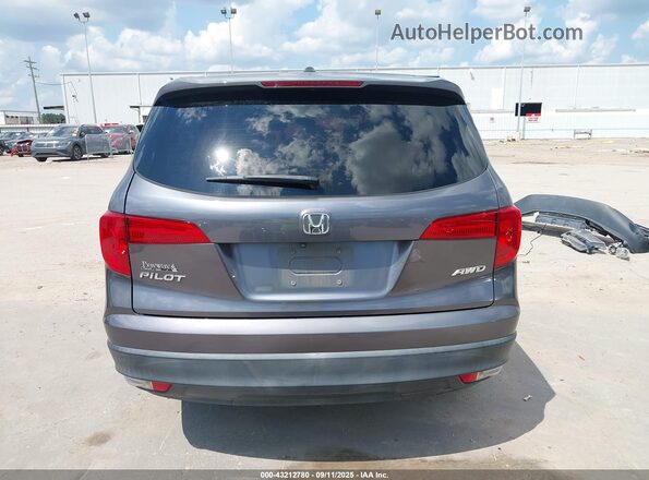 5FNYF6H33JB055001 2018 HONDA PILOT Gray 