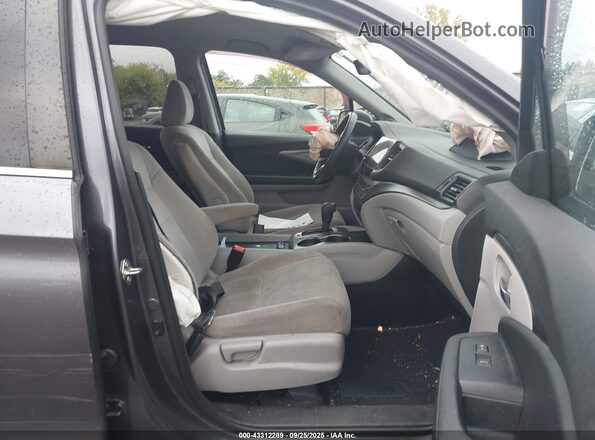 5FNYF6H33LB067149 2020 HONDA PILOT Gray Вид салону спереду