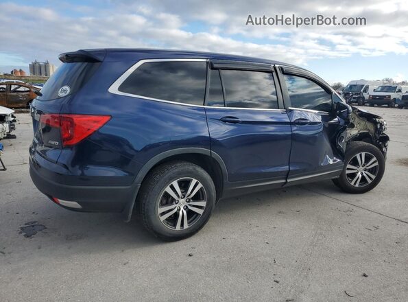 5FNYF6H35JB026342 2018 HONDA PILOT Blue 