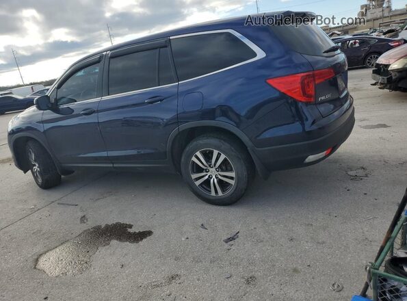 5FNYF6H35JB026342 2018 HONDA PILOT Blue 