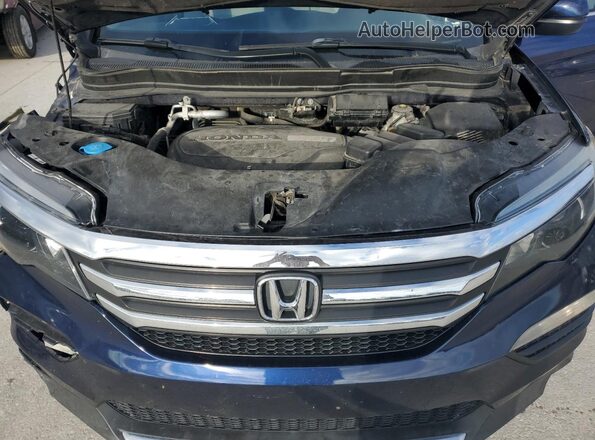 5FNYF6H35JB026342 2018 HONDA PILOT Blue 