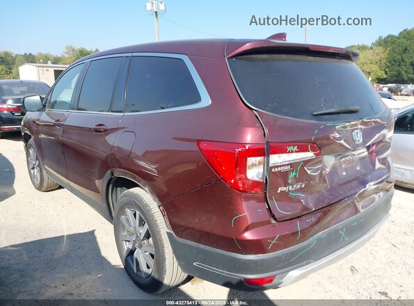 5FNYF6H50LB041948 2020 HONDA PILOT Purple Rear left