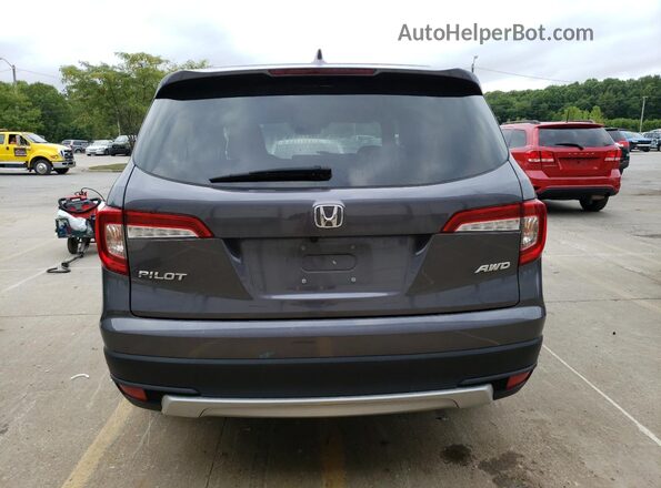 5FNYF6H52MB071924 2021 HONDA PILOT Серый Вид сзади