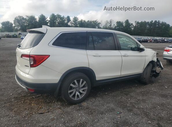 5FNYF6H53KB086557 2019 HONDA PILOT White Trasero derecho