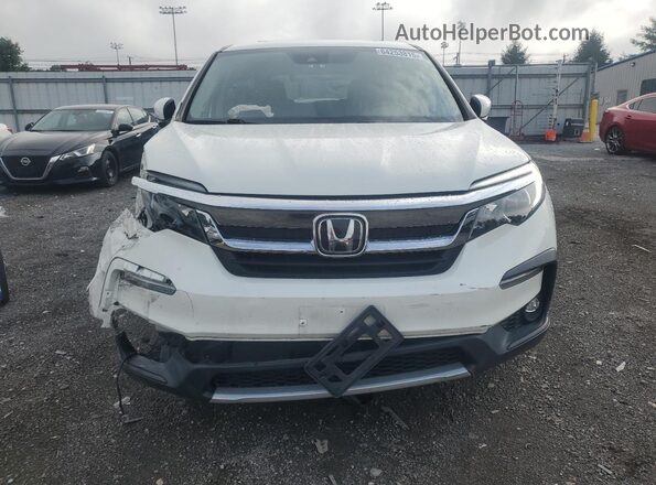 5FNYF6H53KB086557 2019 HONDA PILOT White Vista frontal