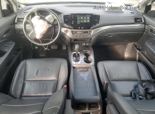 5FNYF6H53KB086557 2019 HONDA PILOT White Vista del salpicadero