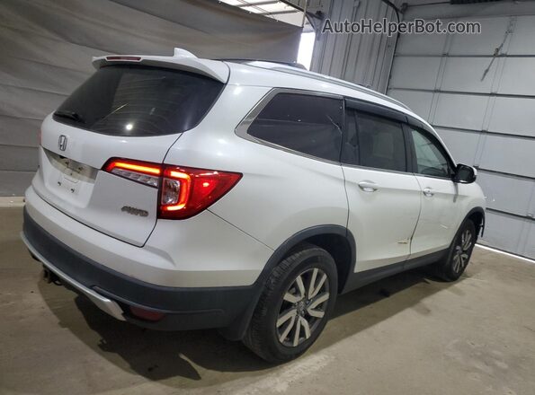 5FNYF6H54LB044853 2020 HONDA PILOT White Հետևի աջ