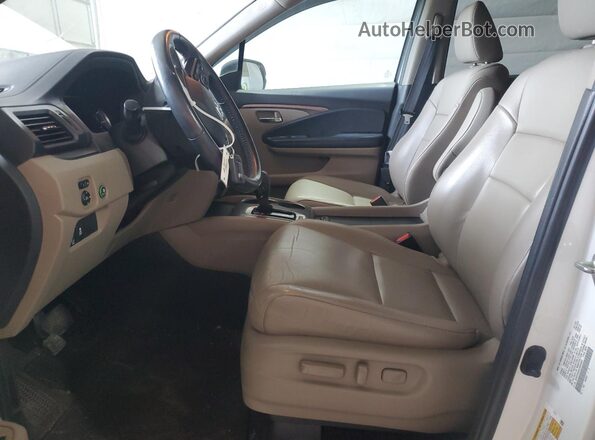 5FNYF6H54LB044853 2020 HONDA PILOT White Սալոնի դիմացի տեսք