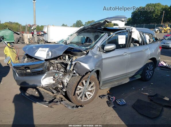 5FNYF6H56LB056065 2020 HONDA PILOT Серый Передняя левая четверть