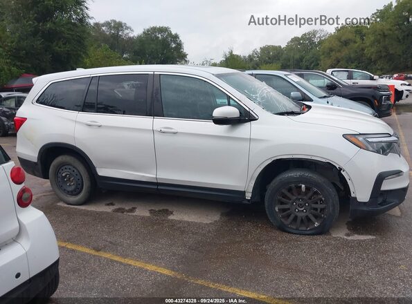 5FNYF6H56NB033579 2022 HONDA PILOT White Vista interior trasera