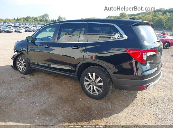 5FNYF6H57LB069231 2020 HONDA PILOT Черный Задняя левая четверть