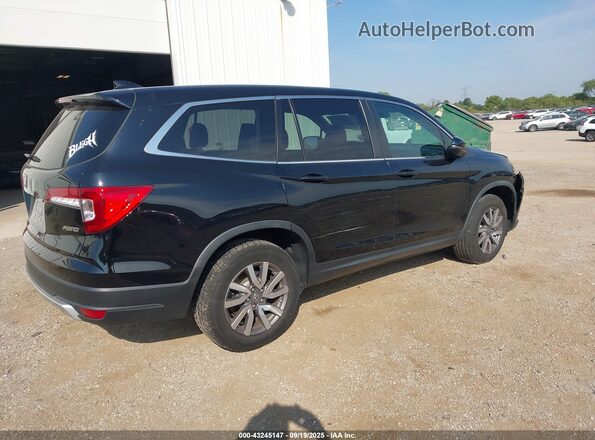 5FNYF6H57LB069231 2020 HONDA PILOT Черный Задняя правая четверть