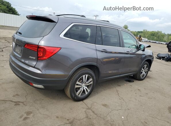 5FNYF6H5XJB067017 2018 HONDA PILOT Charcoal 